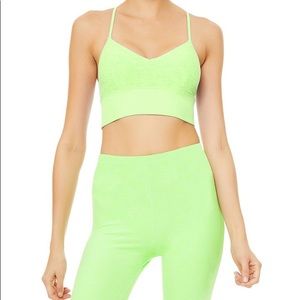 Alo neon green set